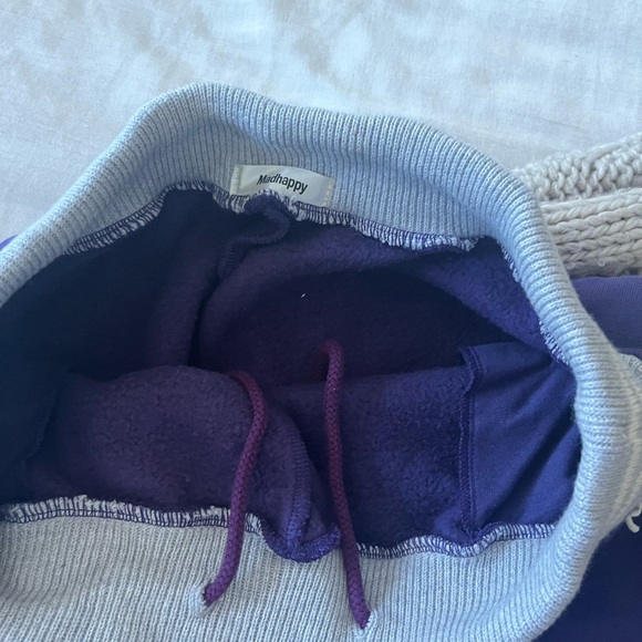 RARE Set Madhappy Ombre Purple Disney Font Hoodie Set Size M - Picture 5 of 14